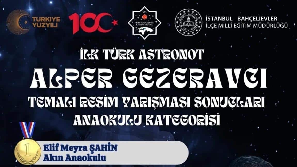 İlk Türk Astronot Alper Gezeravcı Temalı Resim Yarışması Sonuçları Açıklandı