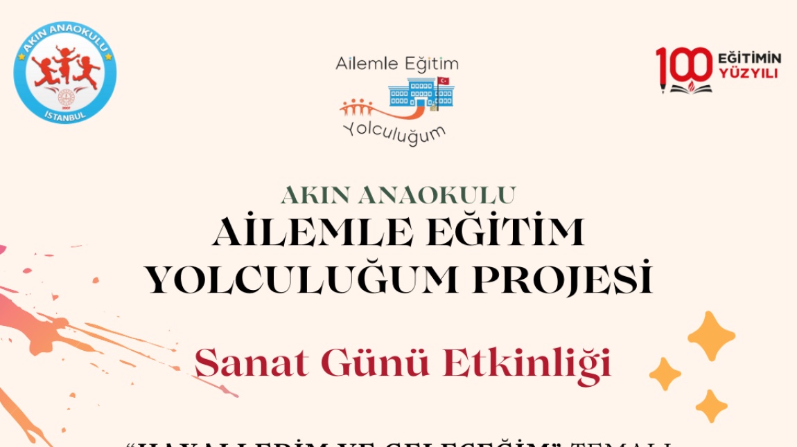 “Hayallerim ve Geleceğim” Temalı Sanat Etkinliğimize Davetlisiniz 